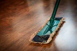Trattamento al bicarbonato di sodio per la pulizia dei pavimenti in vinile